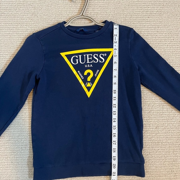 Guess navy blue crewneck sweatshirt - Picture 2 of 7